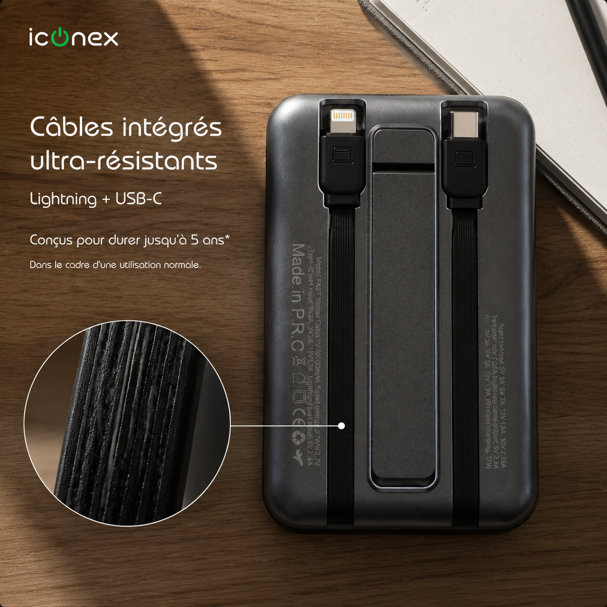 Power Bank Magnétique calus 22,5W