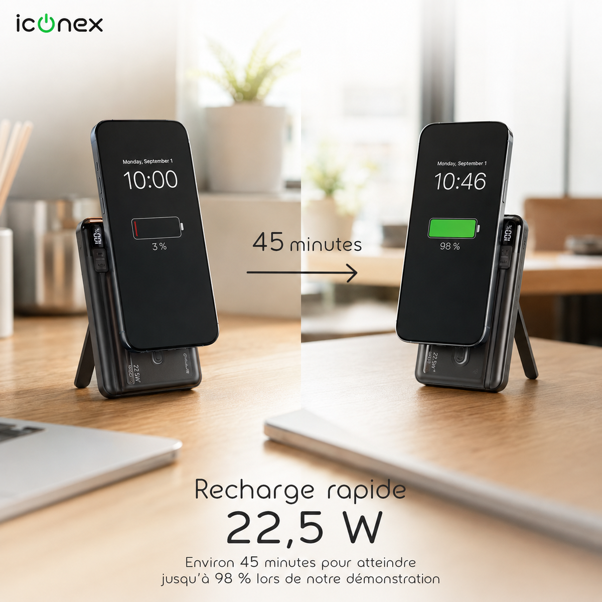 Power Bank Magnétique calus 22,5W