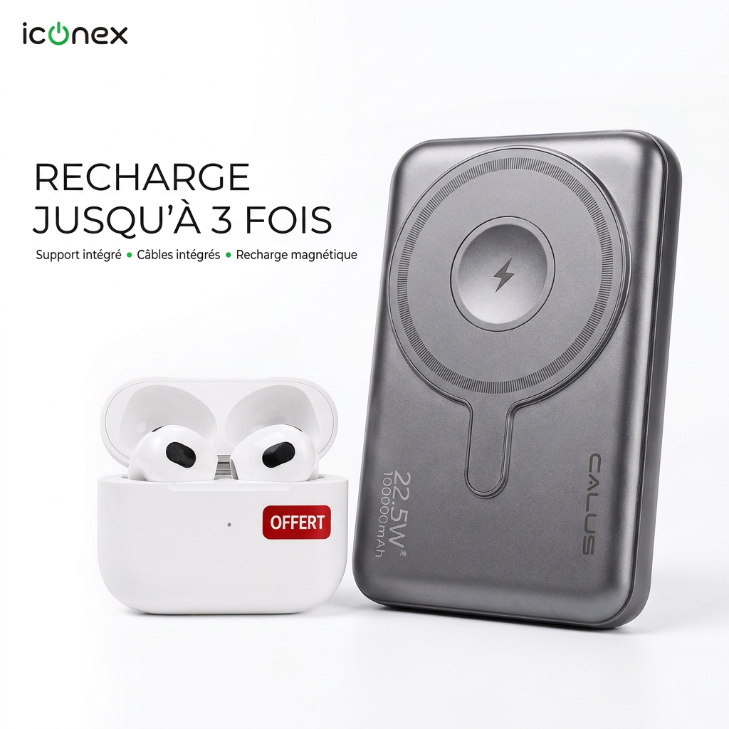 Power Bank Magnétique calus 22,5W